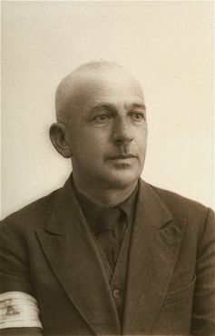 Portrait of Osias Notowicz, a member of the Jewish council in the Kolbuszowa ghetto